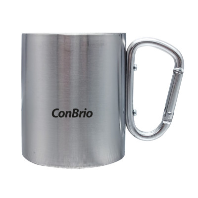 Кружка с ручкой-карабином Con Brio CB-3861